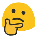 Blobthinking Discord Emoji