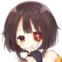 Megumin Think Discord Emoji