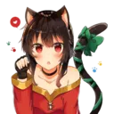 Megumin Cat MeguminCat Discord Emoji