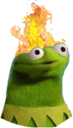 KermitOnFire2 Discord emoji