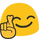 emojiblobfingerscrossed