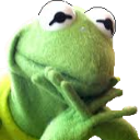 KermitThink2 Discord emoji