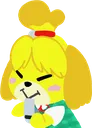 IsabelleBlow Discord Emoji