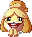 IsabelleHappy Discord Emoji