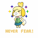 IsabelleCelebration Discord Emoji
