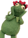 KermitLoveFlower Discord emoji
