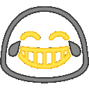BC_Blob_Neon_laugh Discord emoji