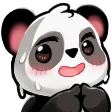 Panda Sweat Discord Emoji