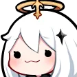 Paimon Uw U Discord Emoji