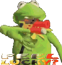 KermitFeelingLucky Discord emoji