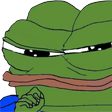 pepethinking Discord emoji