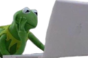 KermitLaptopLurk Discord emoji