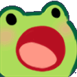 rosedoFrogPop Discord Emoji