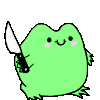 frog_knife Discord emoji