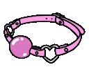 pinkballcollar