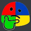 OWBlobThink Discord Emoji