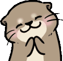 GifOtterHappy