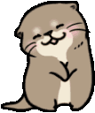 Gif Otter Embarrassed Discord Emoji