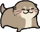 GifOtterHappy2 Discord Emoji