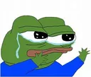 Pepe Sad pepe_sad Discord Emoji