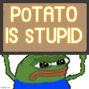 Potatostupid Discord emoji