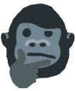 thinking_gorilla Discord emoji