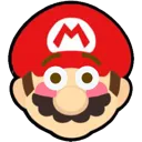 MarioFlushed Discord Emoji