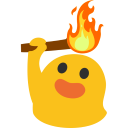 blob_torch Discord emoji