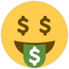 moneymouthfaceemojibytwitter