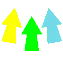 ArrowsPointUpColorful