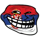 Serbia Troll Discord Emoji
