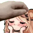 wDoNotSteal_headpat_pekaboo wDoNotSteal_headpat_pekaboo