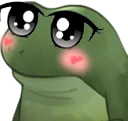 FrogeBlush Discord Emoji
