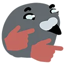 BirdBirdFingerGuns