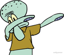 SquidwardDab Discord emoji