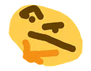 Thinking2 thinking2 Discord Emoji