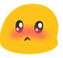 blob_blush Discord Emoji