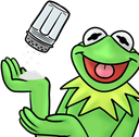 KermitSalty Discord emoji