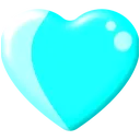 KGblueheart Discord Emoji