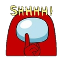 shh Discord emoji