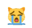 Sob Cat Discord Emoji