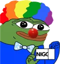Pepe Clown pepe_clown Discord Emoji