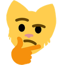cat_think Discord emoji