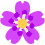 flower_neon_purple Discord emoji