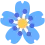 Tlw Flower Blue Discord Emoji