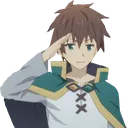 Kazuma Salut Discord Emoji
