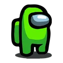 amongusplayerlightgreen512 Discord Emoji