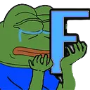 Pepe F Discord Emoji