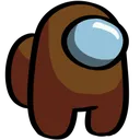 AmongUsBrownSmall