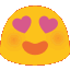 Blob Hearteyes Discord Emoji
